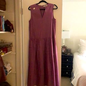 Tibi long dress purple